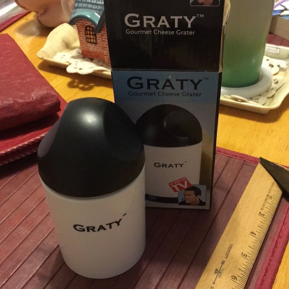 Graty Gourmet Cheese Grater ASOTV